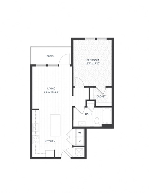 bedroom floor plan | the mansions on the park